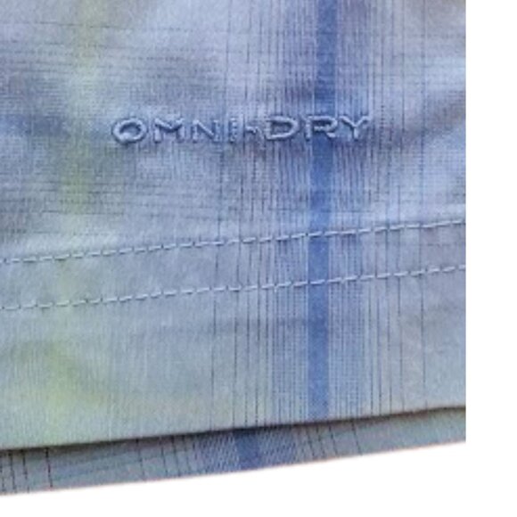 Women Columbia Sportswear Titanium Multi-Color Blue Check Active Shorts Size: 6 - Picture 8 of 12